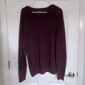 Marc Anthony Burgundy Medium Sweater